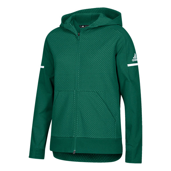 adidas jacket green and white