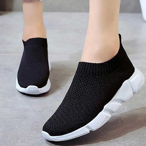 lace free summer sneakers women breathable