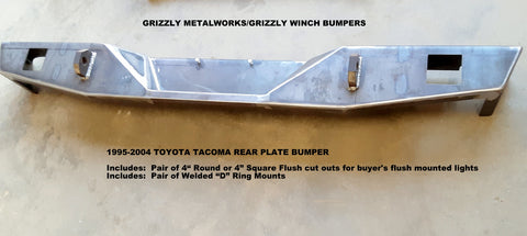 Toyota Tacoma Rear Plate Bumper