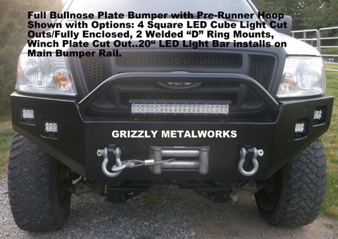 2007 F150 Front Winch Plate Bumper Grizzly Winch Bumpers