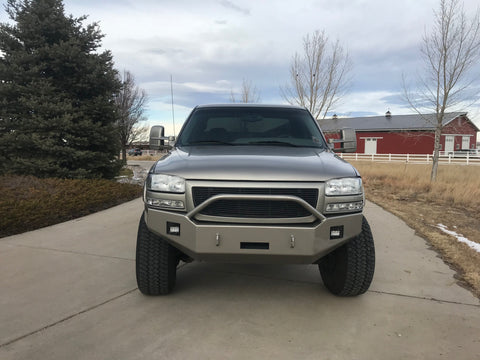 GMC SIERRA WINCH BUMPER