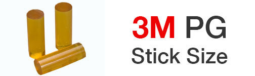3M PG hot melt stick size