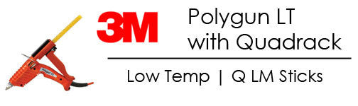 3M Polygun LT with Quadrack hot melt glue gun