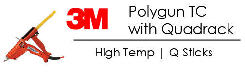 3M Polygun TC with Quadrack Hot Melt Glue Gun