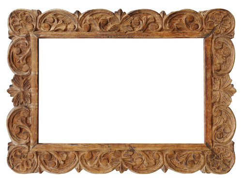 Woodworking created filagree frame