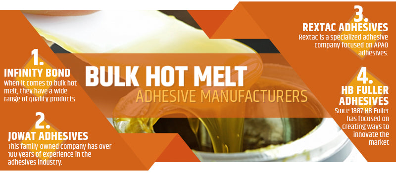 bulk hot melt adhesive manufacturers graphic