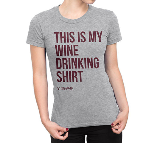 My Wine Drinking Shirt