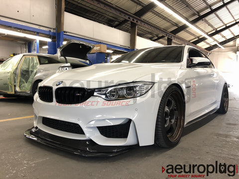 BMW F80 F82 M3 M4 GTS STYLE CARBON FIBER FRONT LIP 