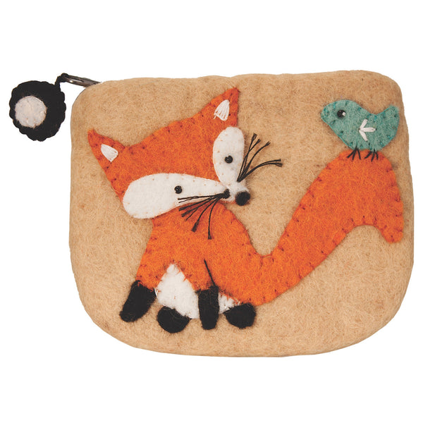 felt coin purse