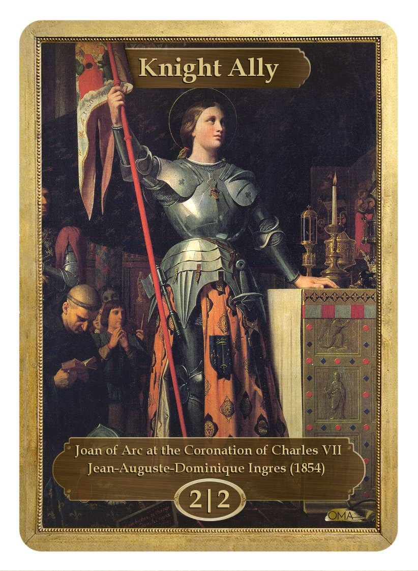 Knight Ally Token (Jean-Auguste-Dominique Ingres)