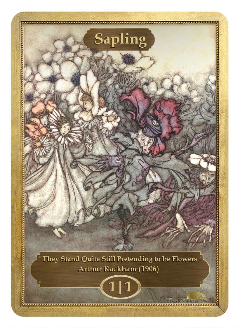 Sapling Token (Arthur Rackham)