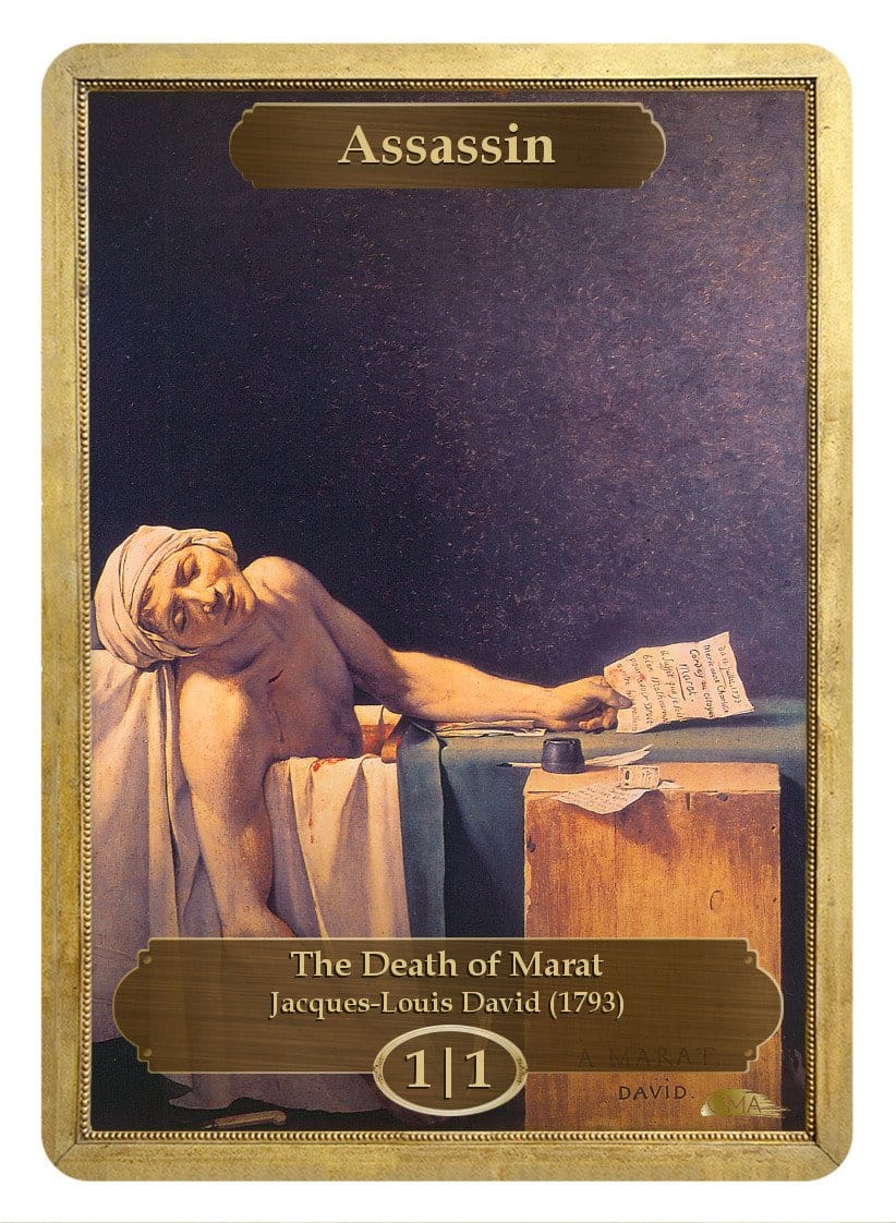 《暗殺者トークン/Assassin Token》 (Jacques-Louis David)