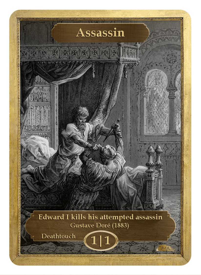 《暗殺者トークン/Assassin Token》 (Gustave Doré)