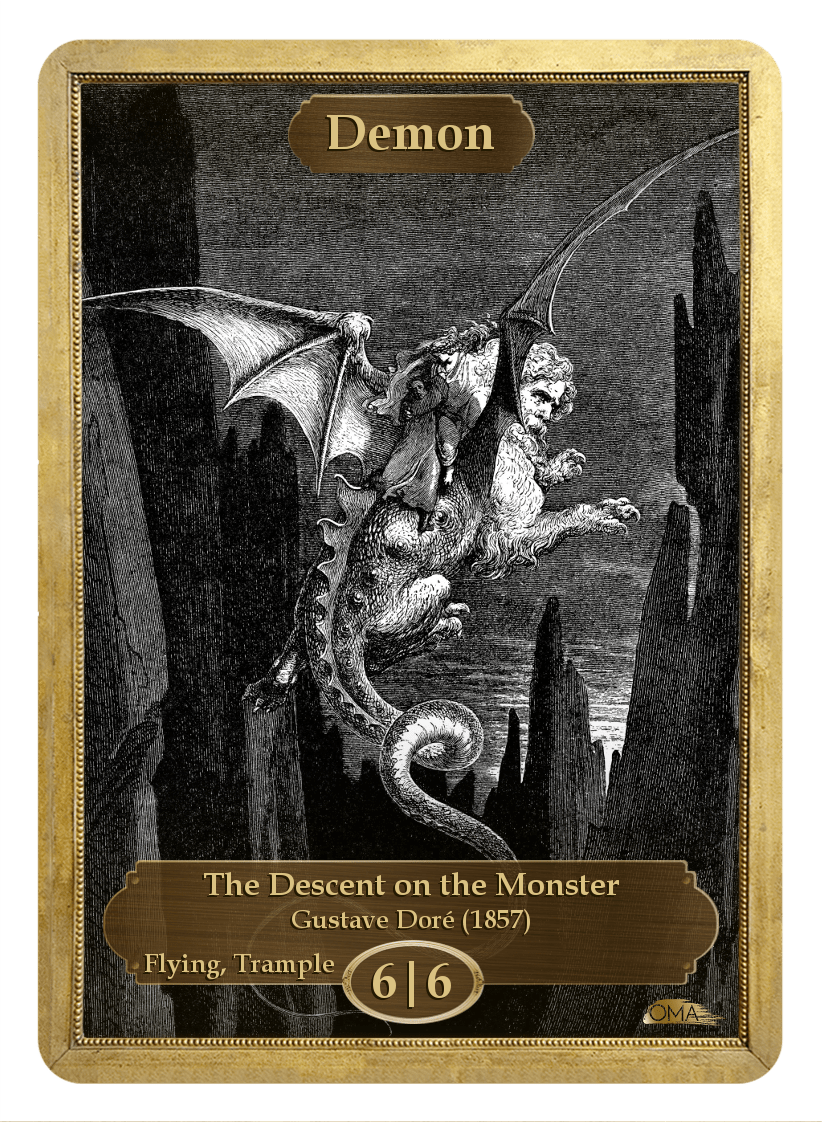 《デーモントークン/Demon Token》 (Gustave Doré)