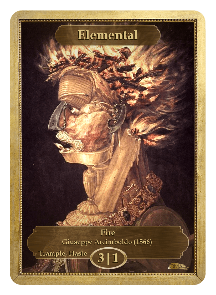 《エレメンタルトークン/Elemental Token》 (Giuseppe Arcimboldo)