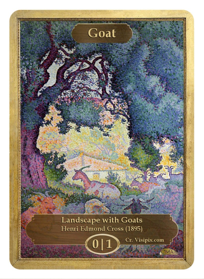 《ヤギトークン/Goat Token》 (Henri Edmond Cross)