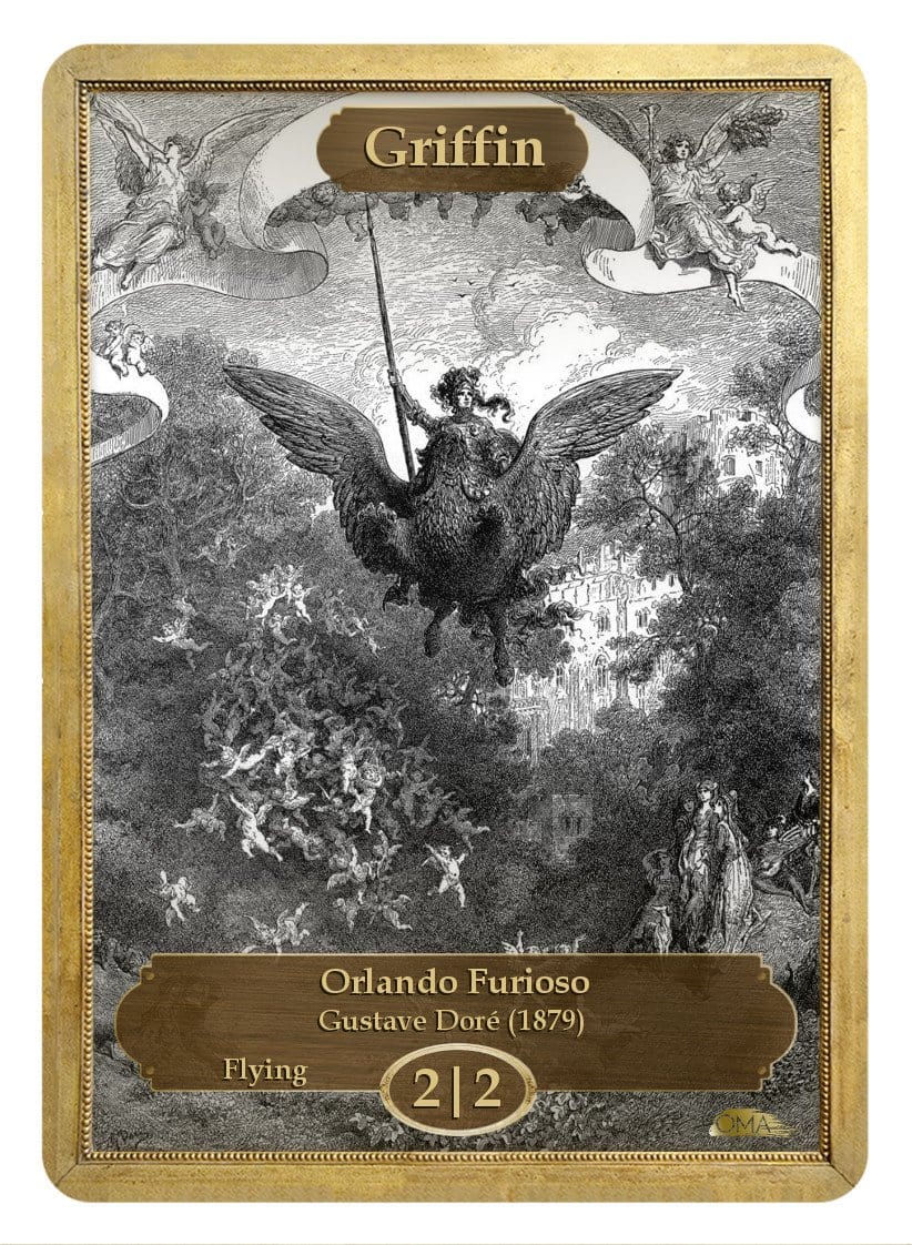 Griffin Token (Gustave Doré)