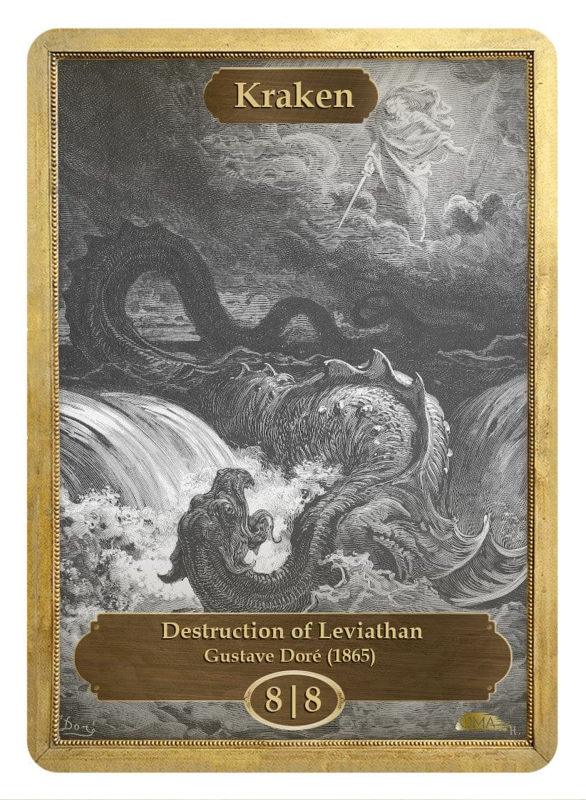 《クラーケントークン/Kraken Token》 (Gustave Doré)