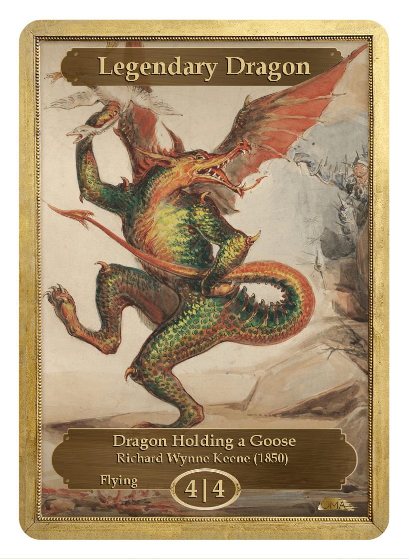 Legendary Dragon Token (Richard Wynne Keene)