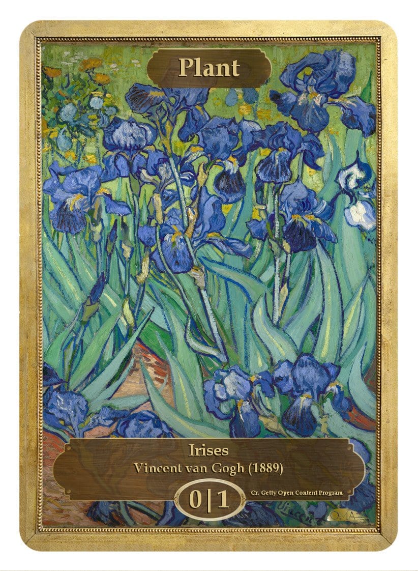 《植物トークン/Plant Token》 (Vincent van Gogh)