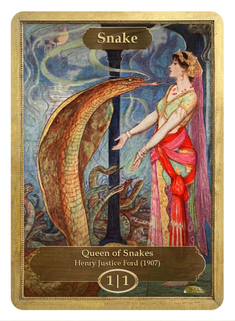 《蛇トークン/Snake Token》 (Henry Justice Ford)