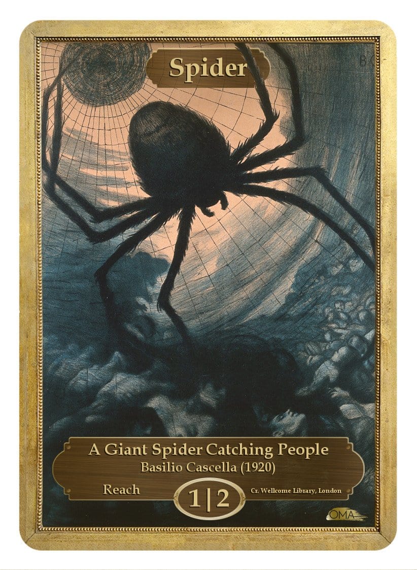 《蜘蛛トークン/Spider Token》 (Basilio Cascella)