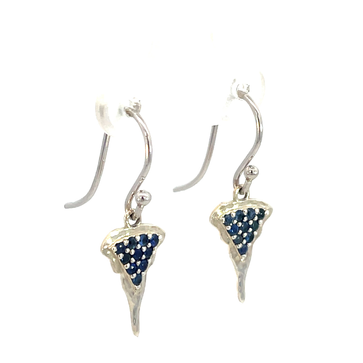 Bays Collection Blue Sapphire Earrings