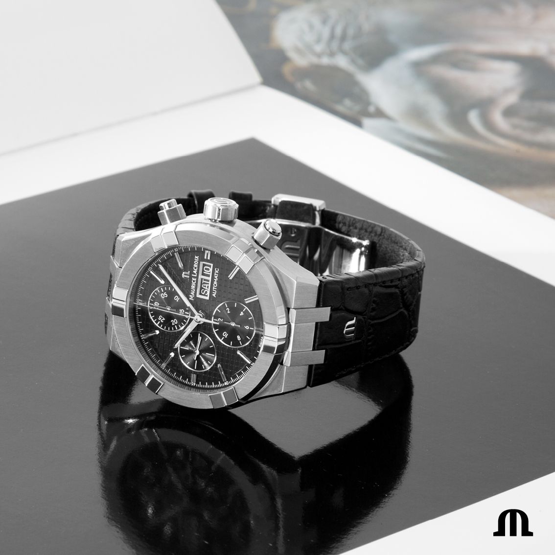 AIKON Automatic Chronograph 44mm - Markbridge Jewellers