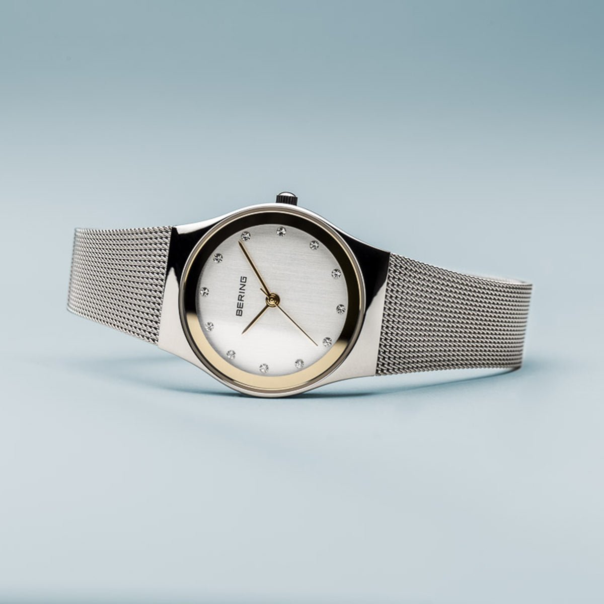 Bering Classic Silver Mesh Watch