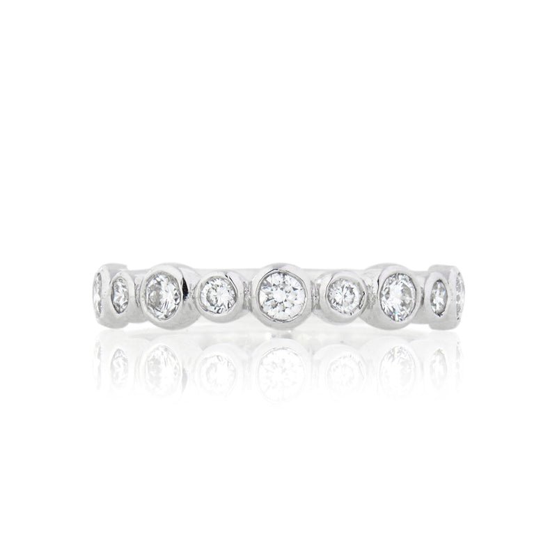 Bezel Set Diamond Eternity Ring