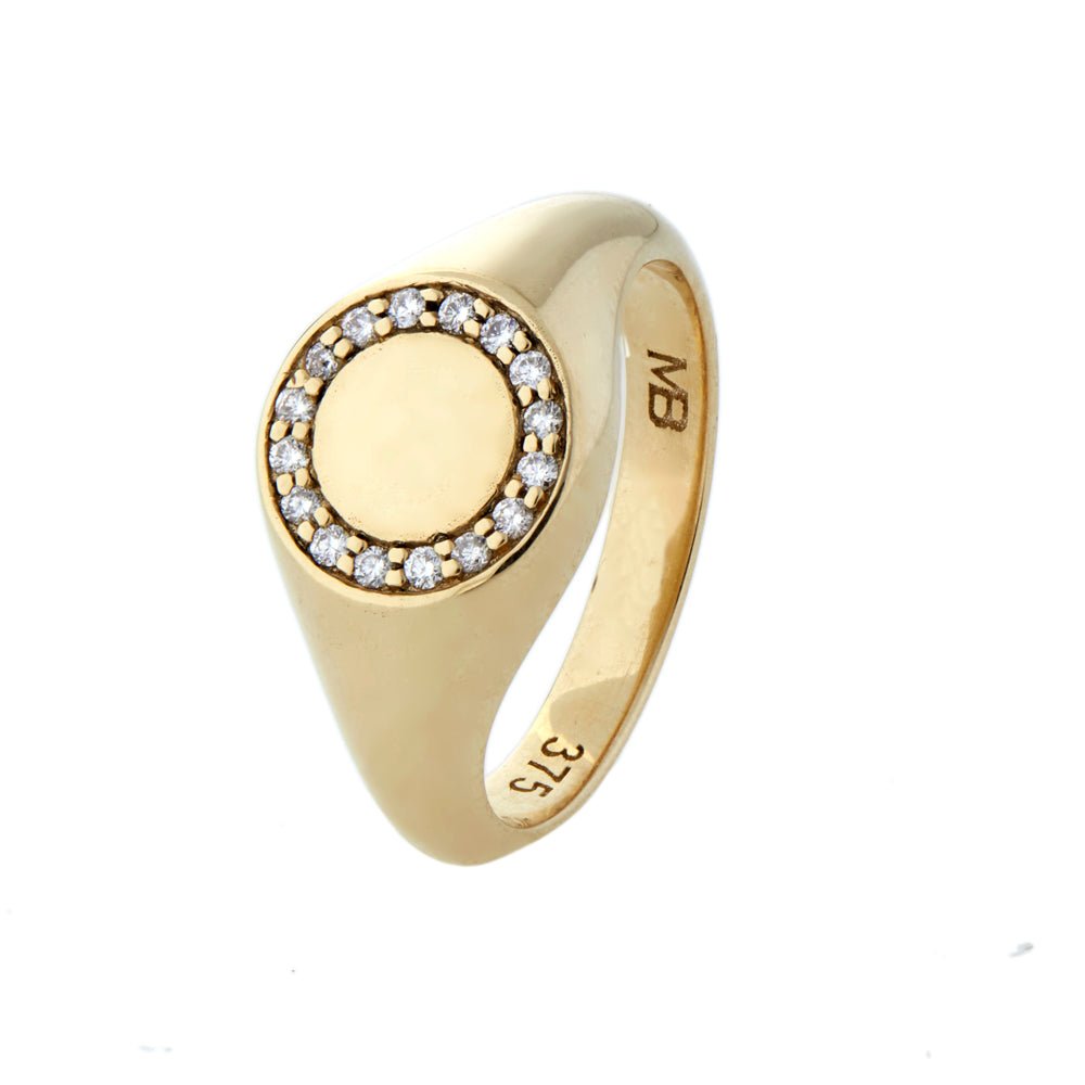 Diamond Signet Ring