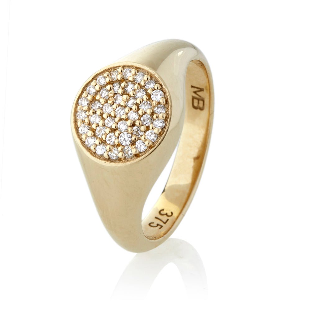 Diamond Signet Ring