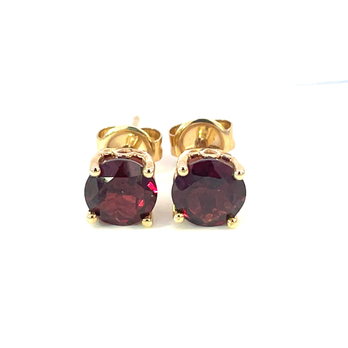 Garnet Stud Earrings - Markbridge Jewellers