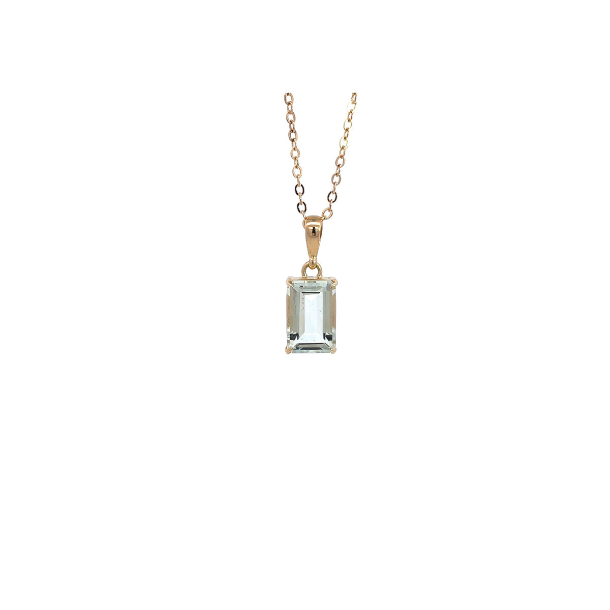 Green Amethyst Pendant - Markbridge Jewellers