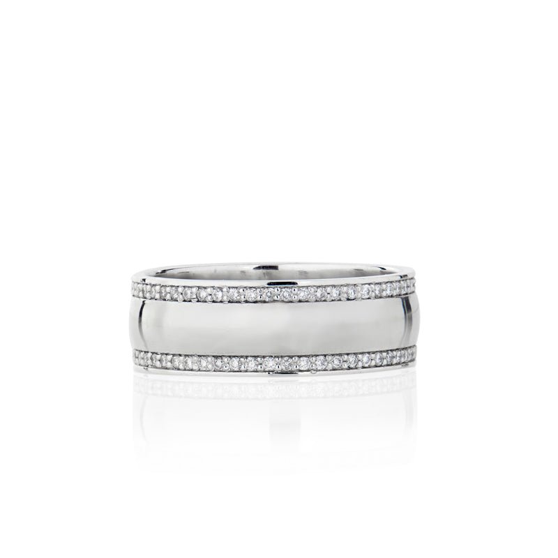 MB-LUXE Full Surround Diamond Band - Markbridge Jewellers