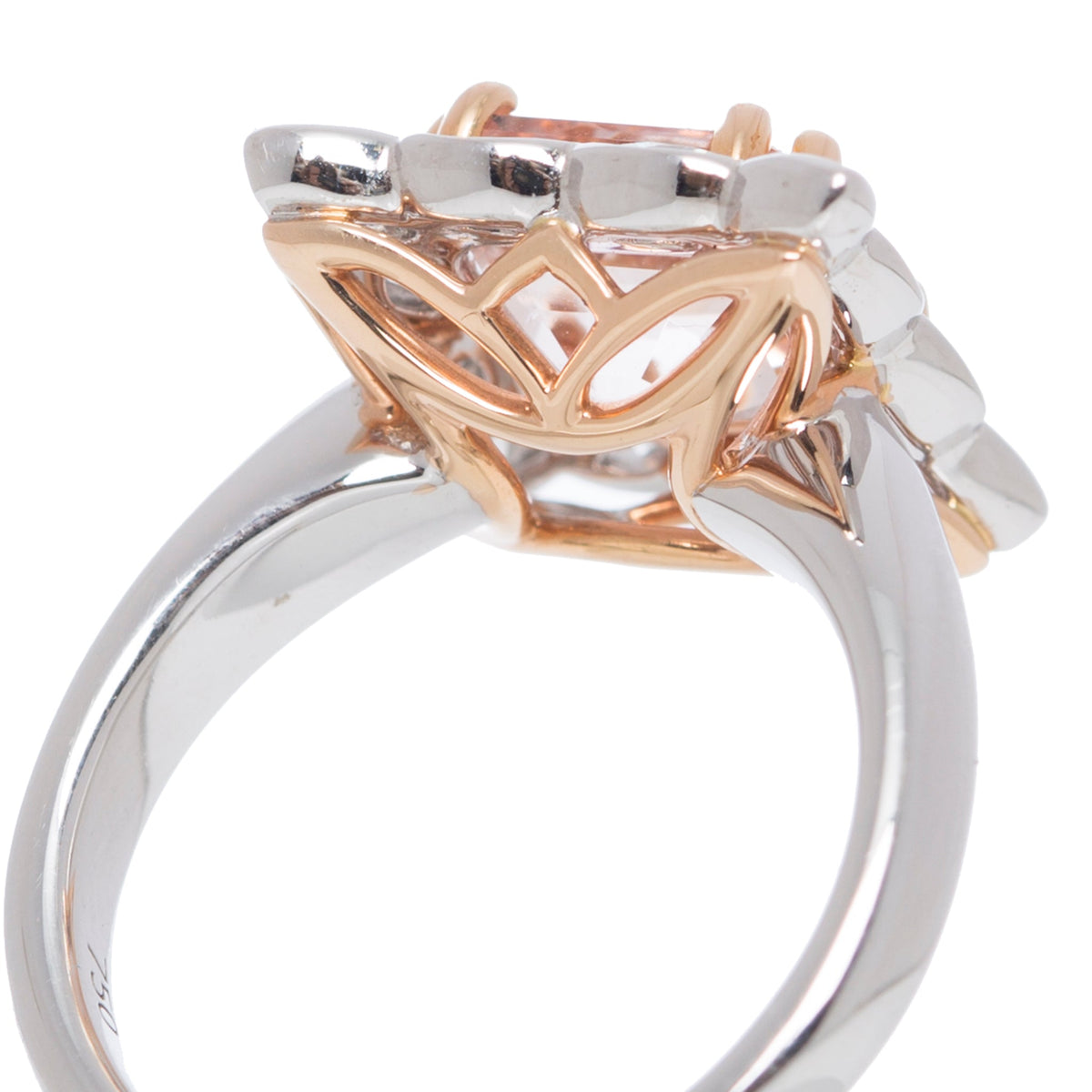 MB-LUXE Morganite & Diamond Ring - Markbridge Jewellers