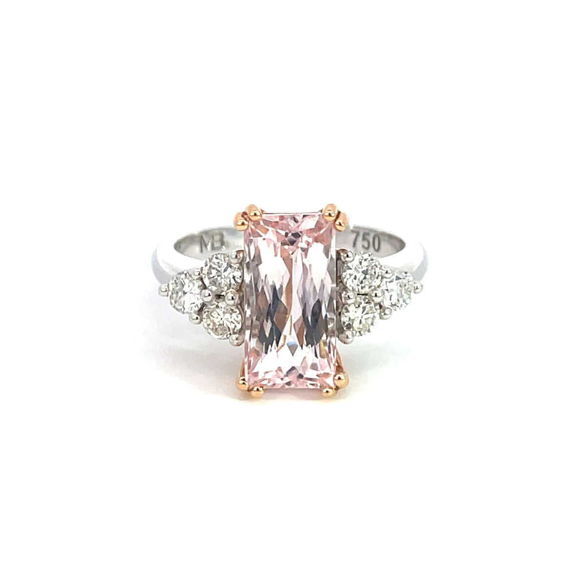 Morganite & Diamond Dress Ring - Markbridge Jewellers