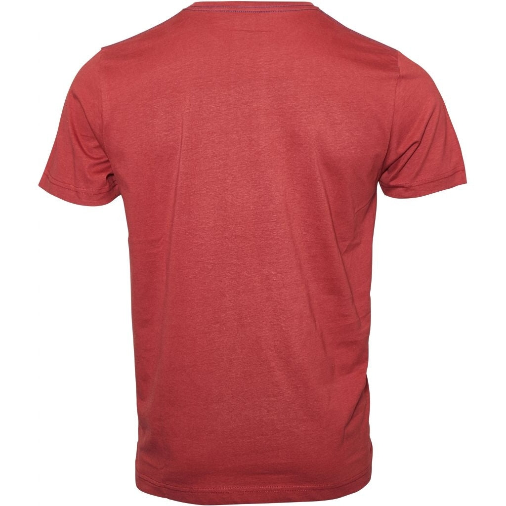 North 56°4 / Replika Jeans (Regular) REPLIKA JEANS Printed tee T-shirt 0340 Carmine
