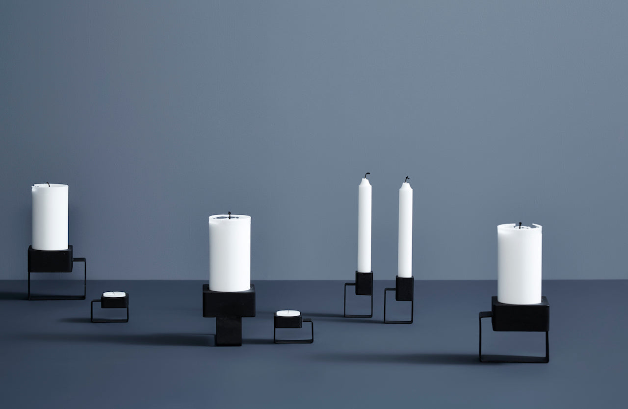 BEdesign Tip Tap and Top candleholders for WOUD