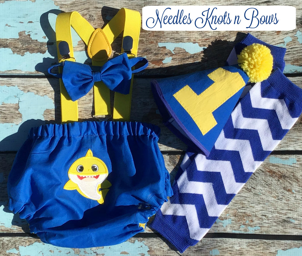 baby shark birthday clothes