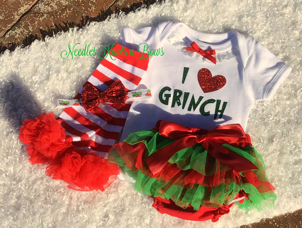 grinch christmas outfit baby