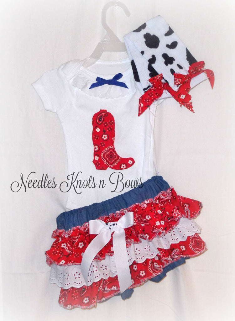 western outfit for baby girl