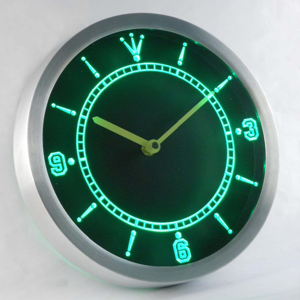 Custom LED Neon Wall Clock - Design Your Own | SafeSpecial