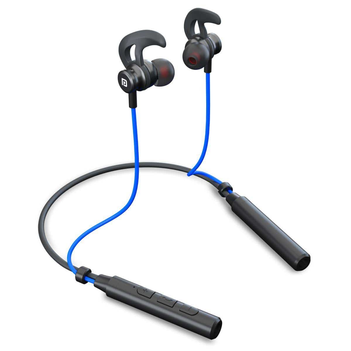 portronics neckband headphones