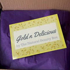 Gold n Delicious April's Natural Beauty Box