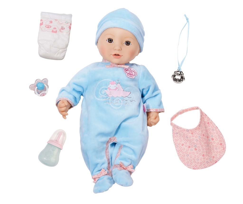 baby annabell dummy and bottle