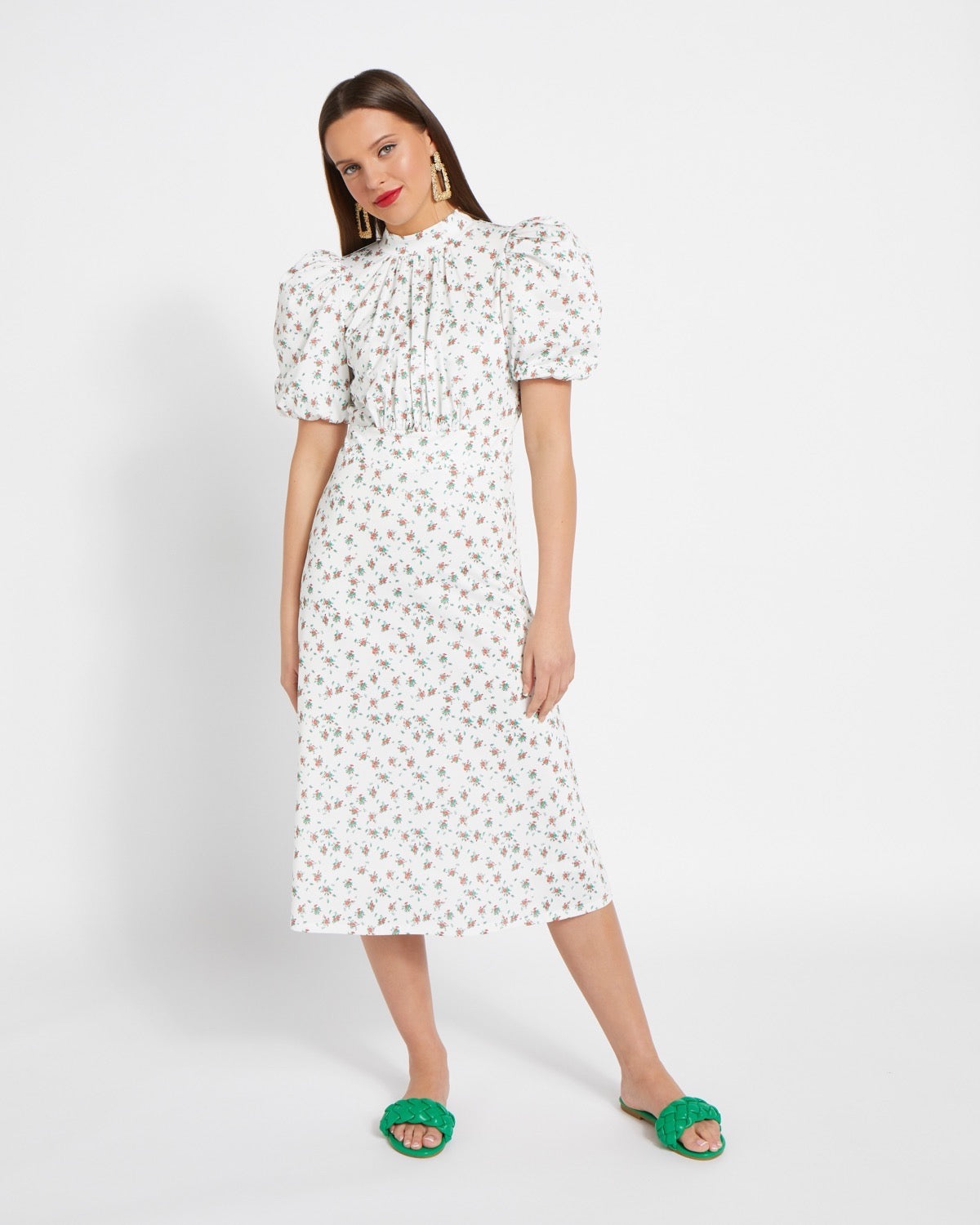 Vestido estampado floral de Savida estampado