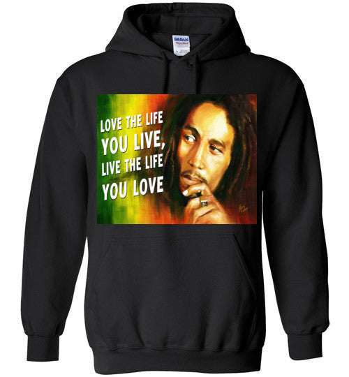 bob marley sweatshirt with hood