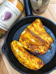 Low Carb and Paleo Friendly Indian Halibut Fish Masala Recipe with Jaswant's Kitchen Spices on SwitchGrocery Canada