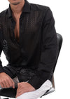 Black Diamond Waxed Lace Shirt